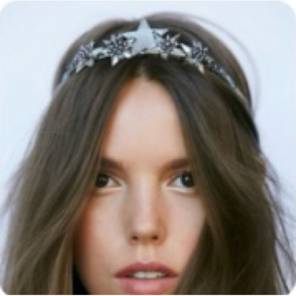 Free People Starry Night  & Crystal Headband Tiara